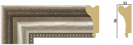 Багет классический пластиковый Ru 3356-2