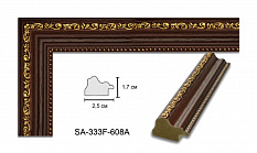 Багет «Dartmolding» классический 25 мм. пластиковый SA333-608