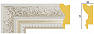 Багет классический пластиковый Ru 3857-2