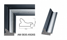 Багет «Dartmolding» классический 58 мм. пластиковый AM-5835-X926S